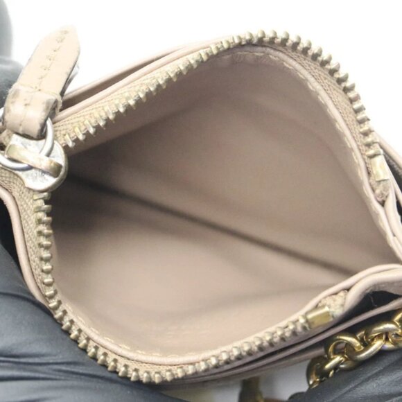 Gucci GG Marmont Keychain Wallet - Taupe - Picture 8 of 14